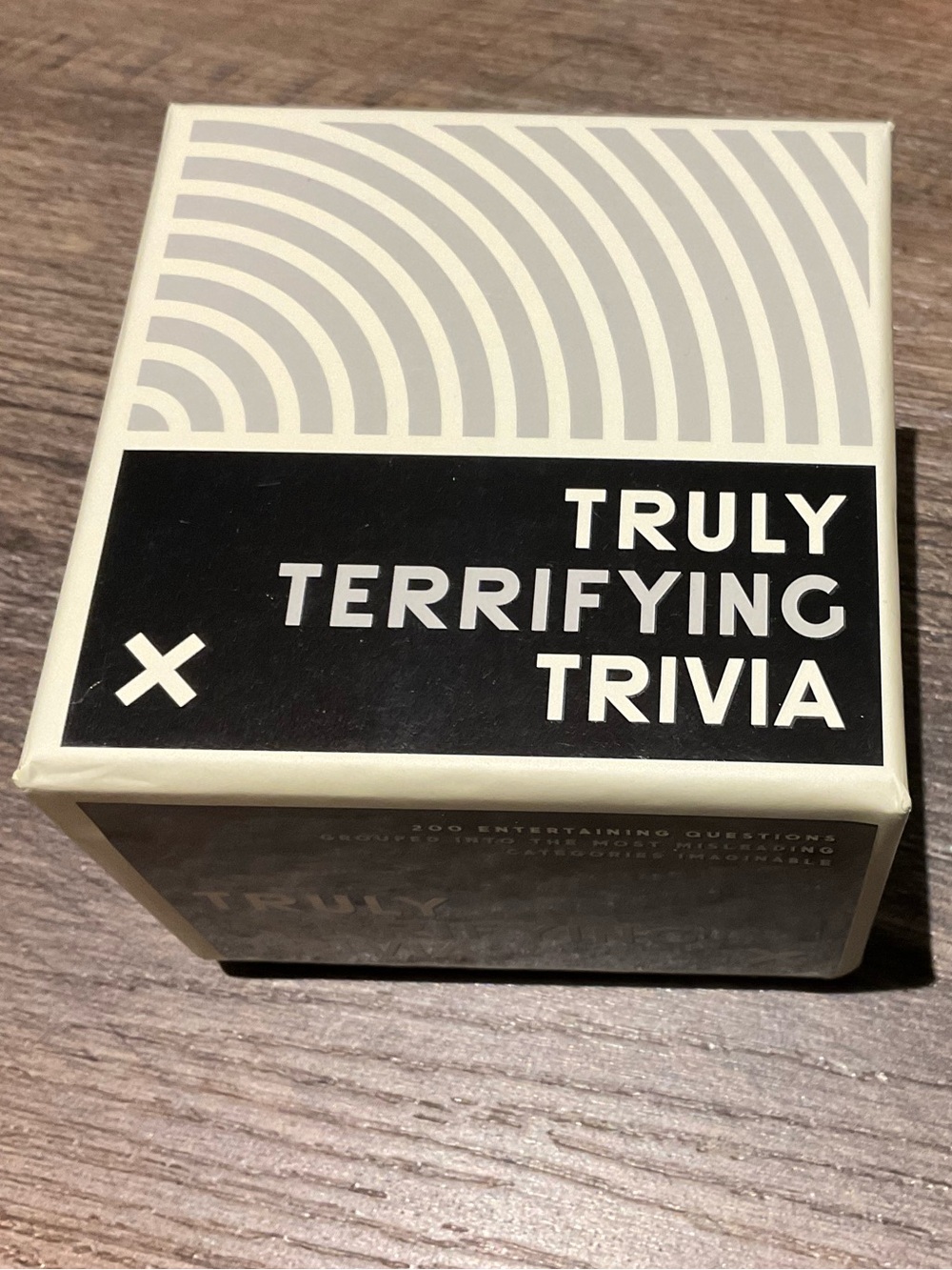Brass Monkey Truly Terrifying Trivia
Card Game